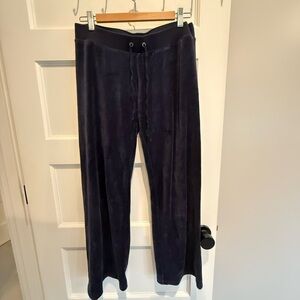 Navy Blue Juicy Couture Velour pants